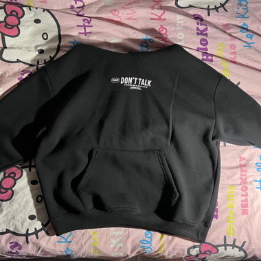 sweat à capuche noir bershka tasse de café