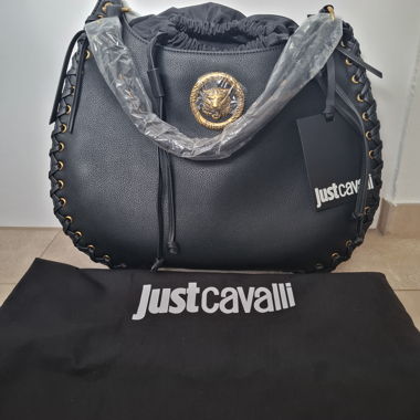 Shopping bag Just Cavalli nero