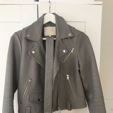 Maje leder Jacke