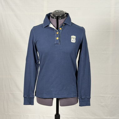 Marina Militare Polo Langarmshirt, Grösse XL