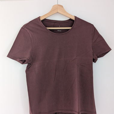 Burgundy red T-shirt