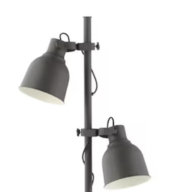 Ikea Floor Lamp with 3 Adjustable Spotlights 