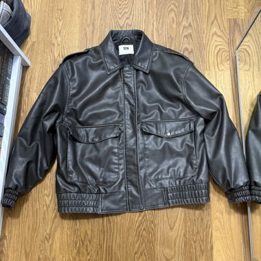 Kunstlederjacke