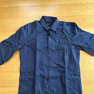 Printed cotton shirt full sleeve M