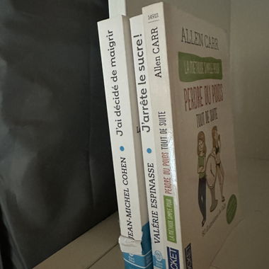 Livres perte poids lot de 3