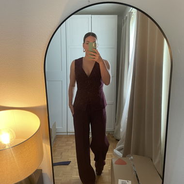 Overall Mango Bordeaux