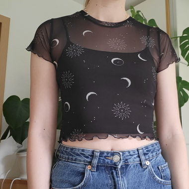 Mesh Black shirt 