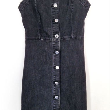 Jeanskleid für Frauen in schwarz