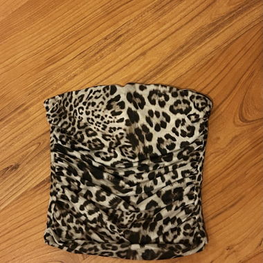 Top a fascia leopardato Peppermayo