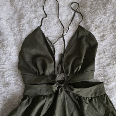 Khaki dress