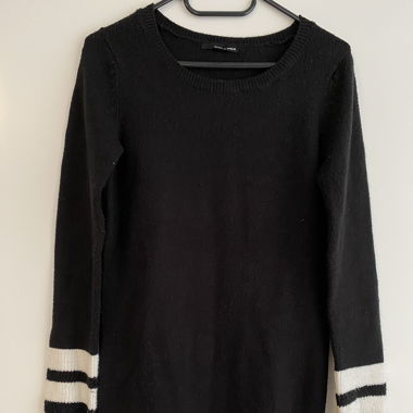 Schwarz-weisses Kleid