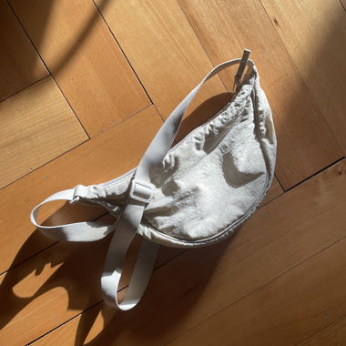 Sac banane crossbody blanc Uniqlo