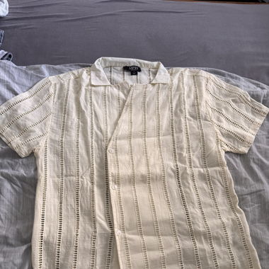 Chemise manches courtes été homme taille M