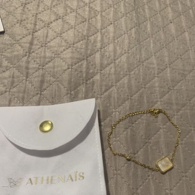 18k Gold-Plated and Stainless Steel Bracelet