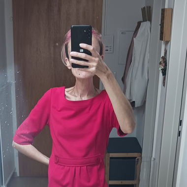 Kleid Rot