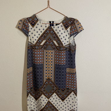 Dotti gemustertes Mini-Kleid