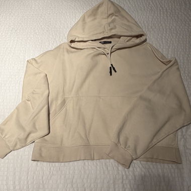Felpa beige Zara