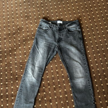 Gray jeans 