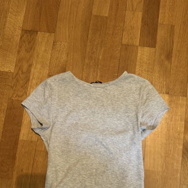 Graues Mini-Tshirt