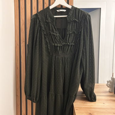 Dark green dress