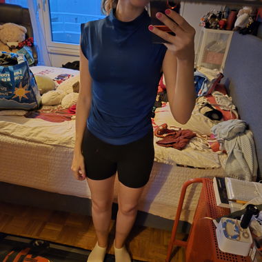 Electric Blue Top