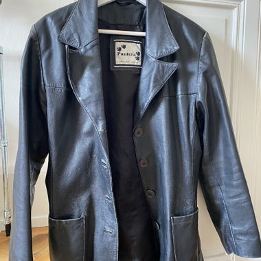 Lederjacke schwarz