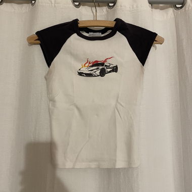 Top mit print