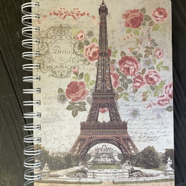 Carnet A5 Paris Tour Eiffel ligné