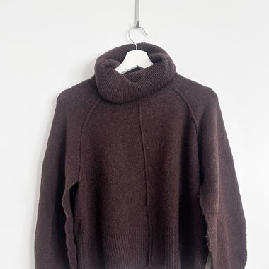Chocolate brown sweater