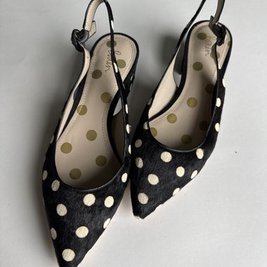 Polka-Dot Slingback-Heels