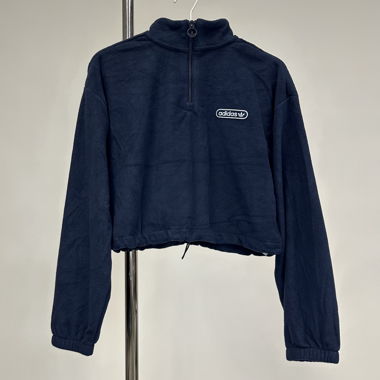 Adidas Fleece Crop Pullover