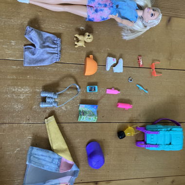 Doll set with Barbie