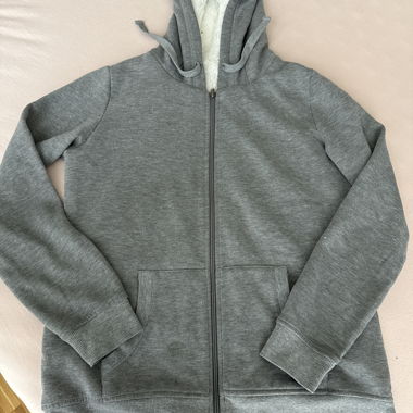 Veste sweat douillette