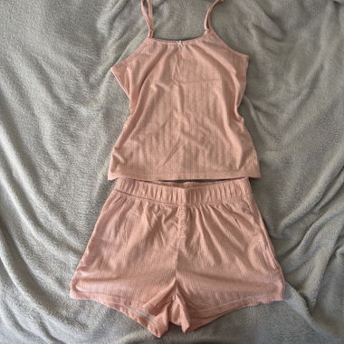 cute pink PJ set 