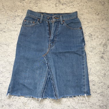 Gonna in jeans Levis