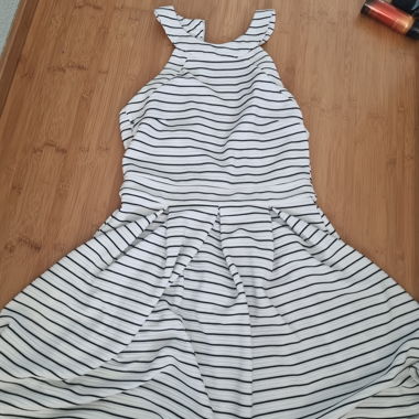 Kleid gestreift