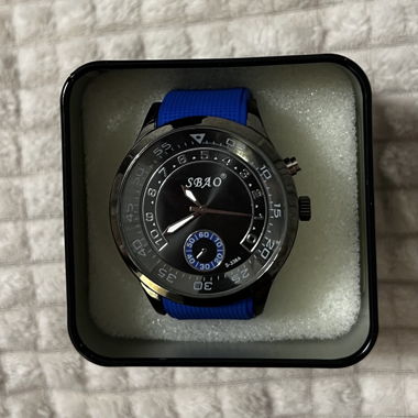 SBAO Blue Wristwatch