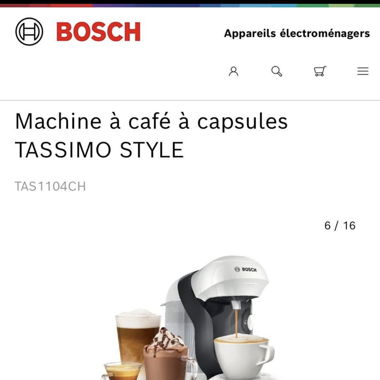 Machine à café Bosh 