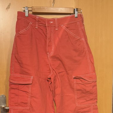 Pantalon cargo Rouge 