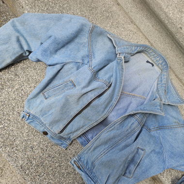 Baggy jeans jacke