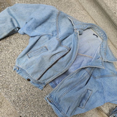 Baggy jeans jacke