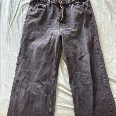 Pantalon large noir