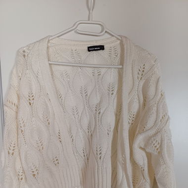 Weisser Cardigan