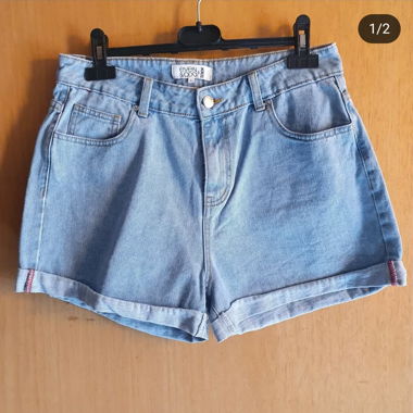 Short en jeans