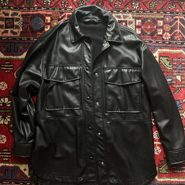 giacca in pelle super cool