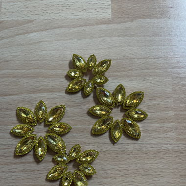 Yellow Earrings 