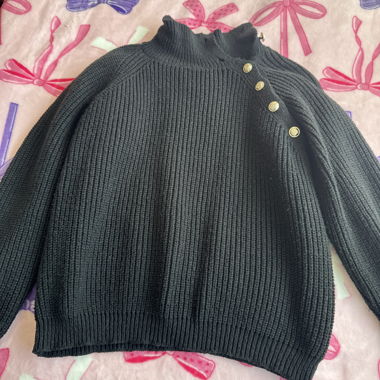 Knitwear pullovers, black M