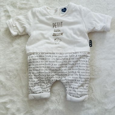 Pyjama bébé 1 mois