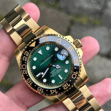 Seikmod Gold GMT Sub – NH34 Automatique – 40mm