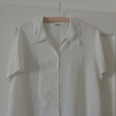 Vintage Bluse mit Stickereien